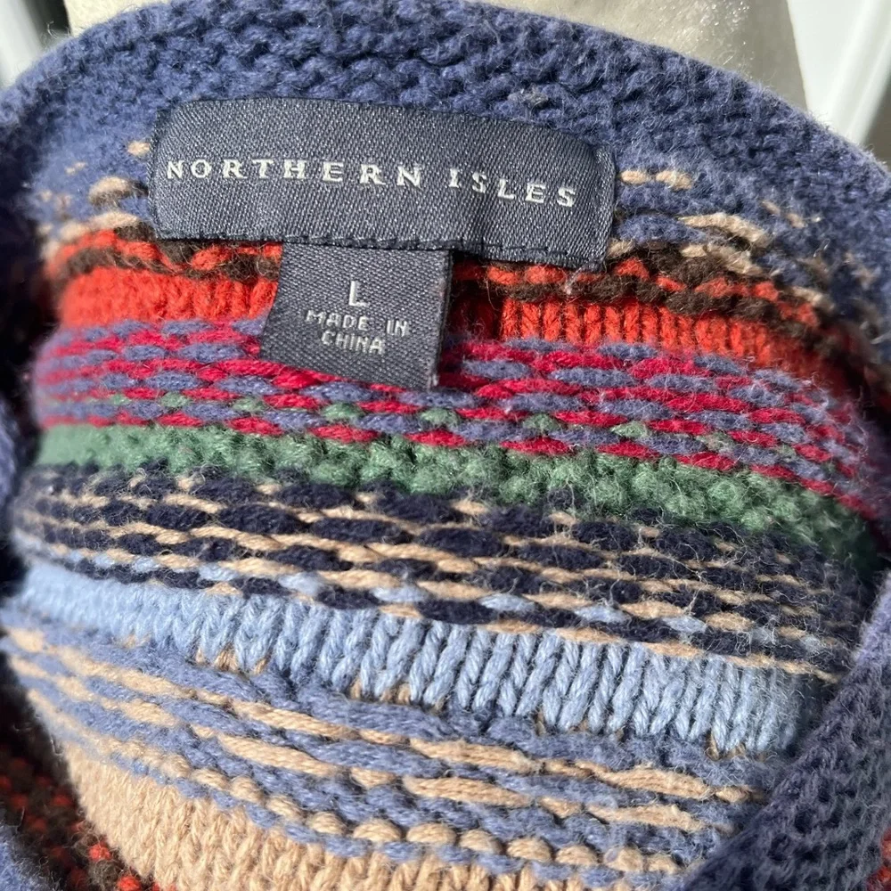 Northern Isles Beautiful Sweater. L - Picture 9 of 9